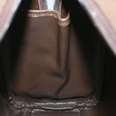 Burberrys Nova Check Boston Bag Nylon Canvas Brown Auth ep2180-17