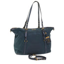 PRADA Shoulder Bag Nylon Navy Auth ep2203-1