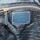 PRADA Shoulder Bag Nylon Navy Auth ep2203-20