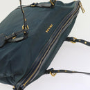 PRADA Shoulder Bag Nylon Navy Auth ep2203-6