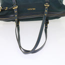 PRADA Shoulder Bag Nylon Navy Auth ep2203-7
