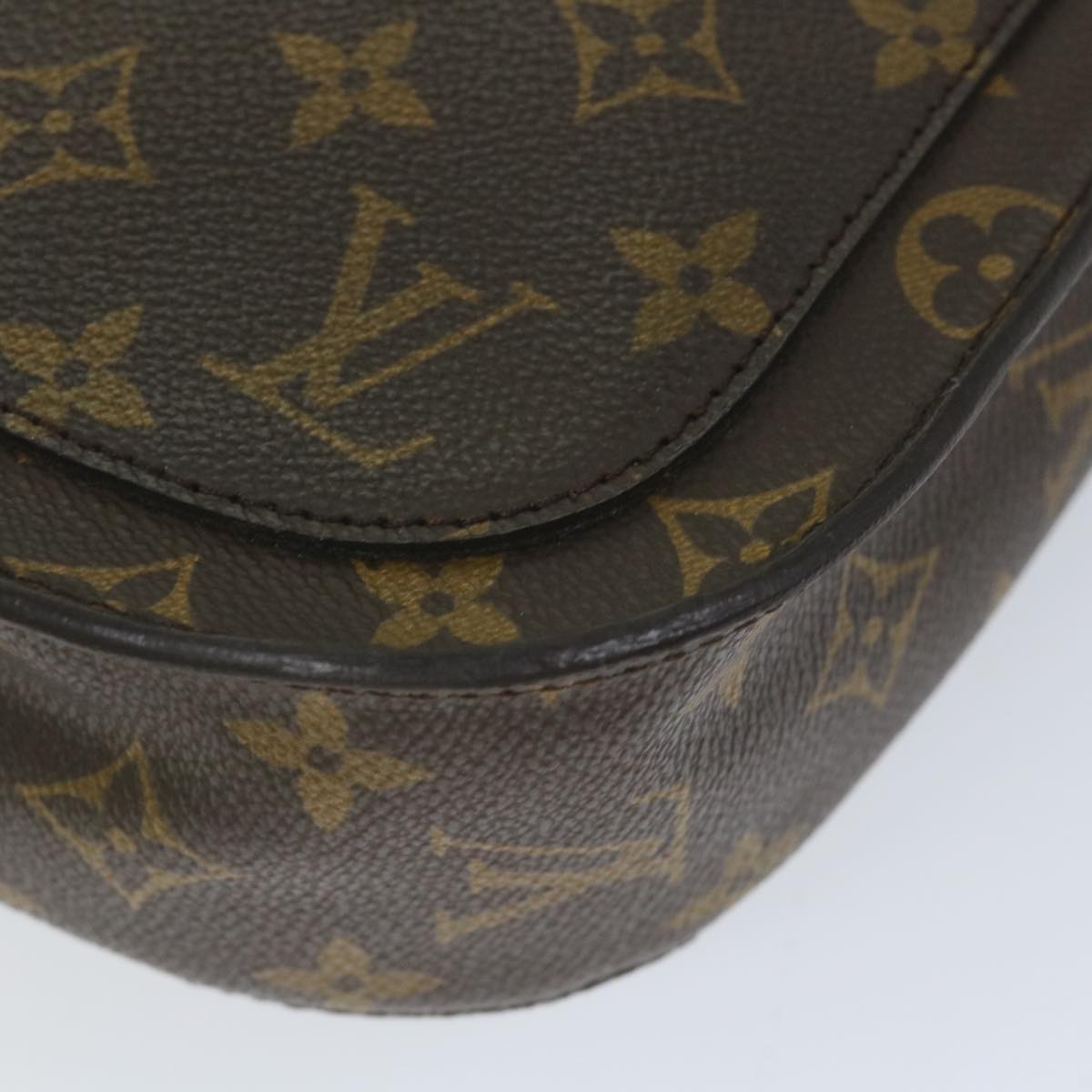 LOUIS VUITTON Monogram Saint Cloud GM Shoulder Bag M51242 LV Auth ep2222