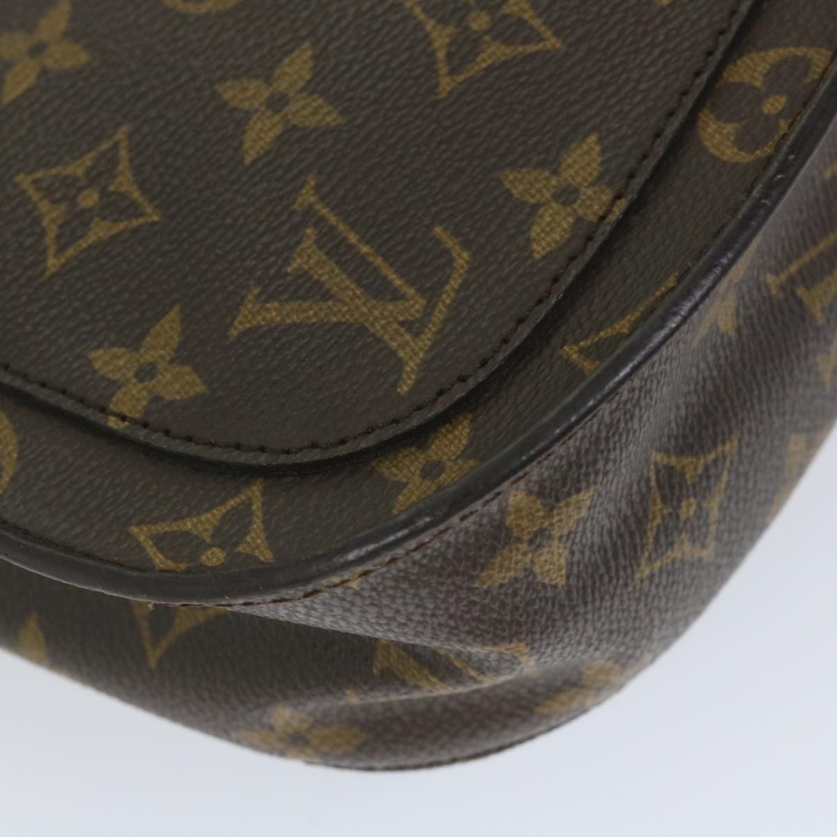 LOUIS VUITTON Monogram Saint Cloud GM Shoulder Bag M51242 LV Auth ep2222