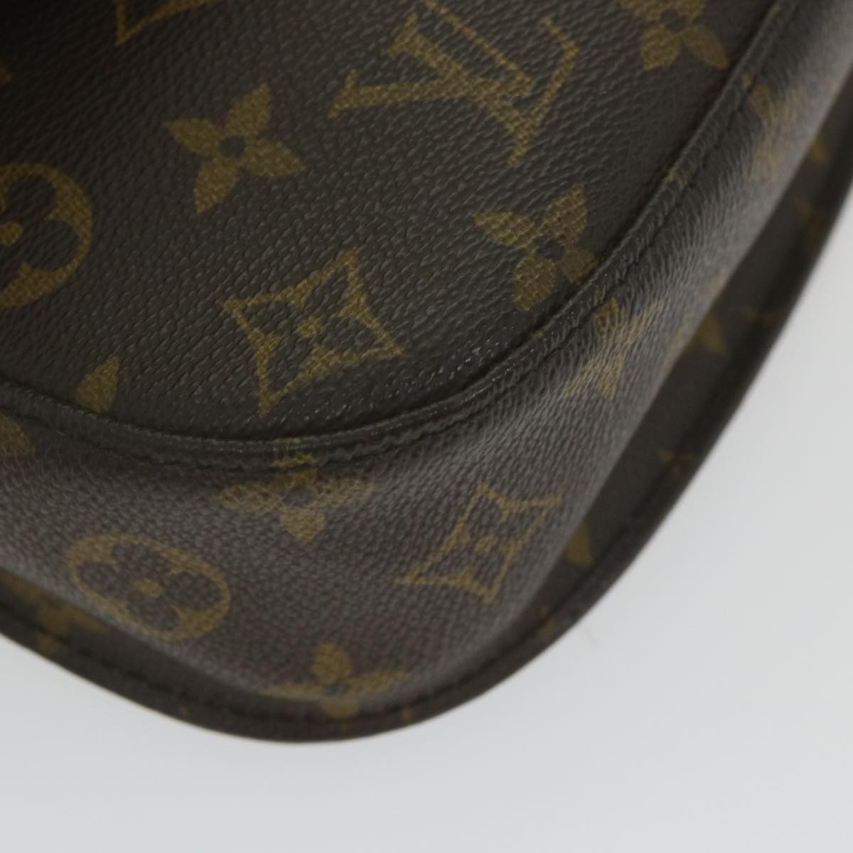 LOUIS VUITTON Monogram Saint Cloud MM Shoulder Bag M51243 LV Auth ep2264