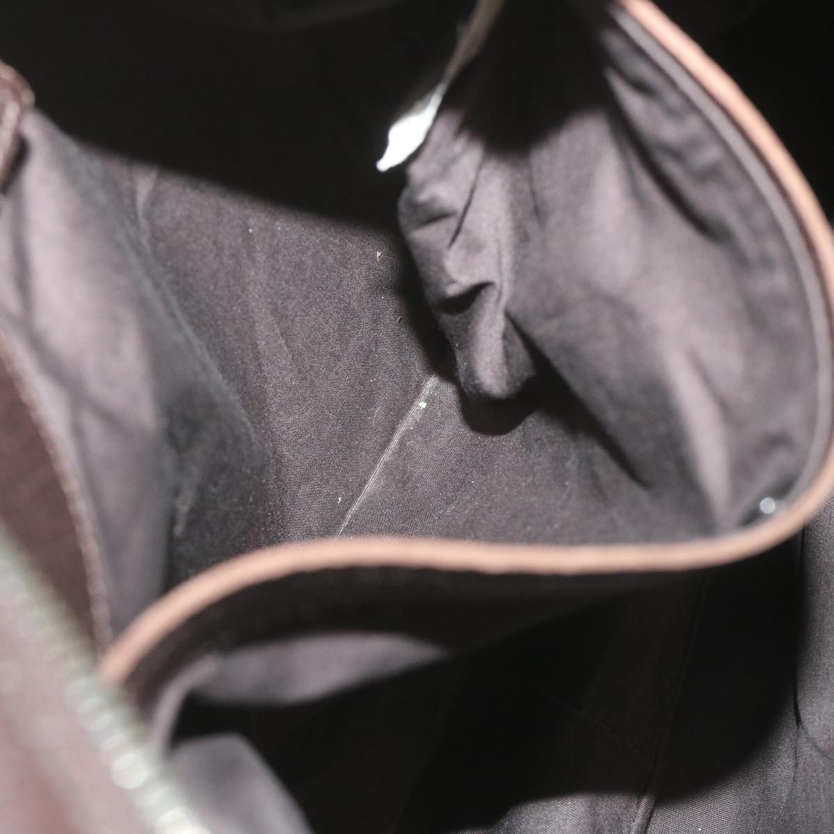 BOTTEGAVENETA Shoulder Bag Leather Brown Auth ep2285