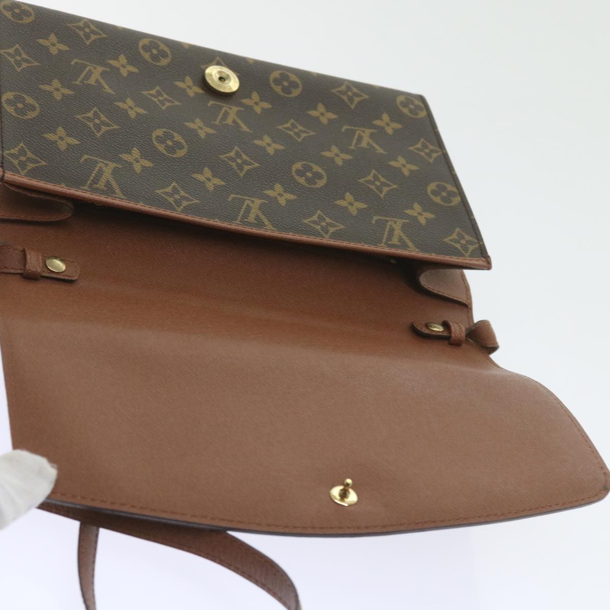 LOUIS VUITTON Monogram Bordeaux 27 Shoulder Bag M51797 LV Auth ep2360