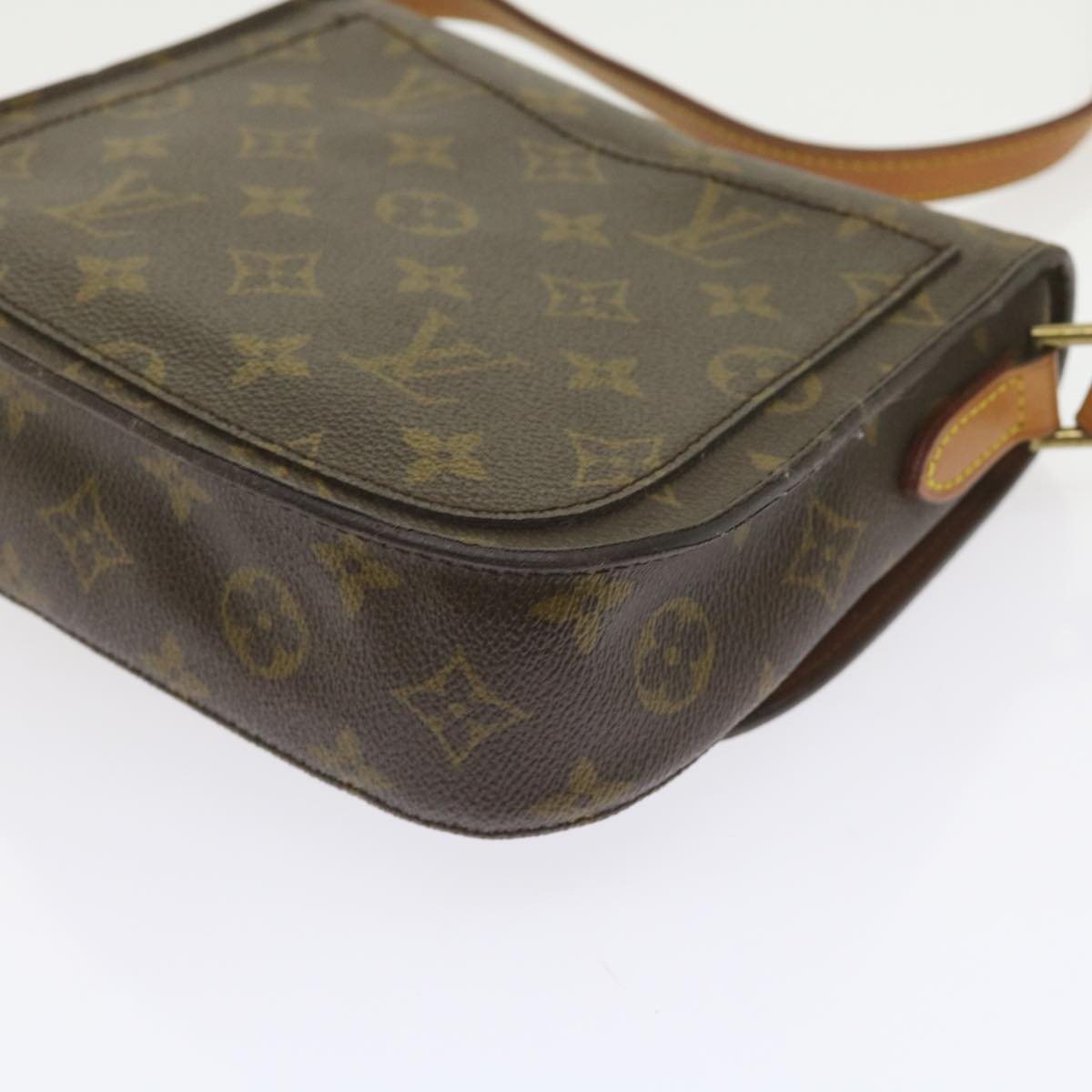 LOUIS VUITTON Monogram Saint Cloud MM Shoulder Bag M51243 LV Auth ep2373