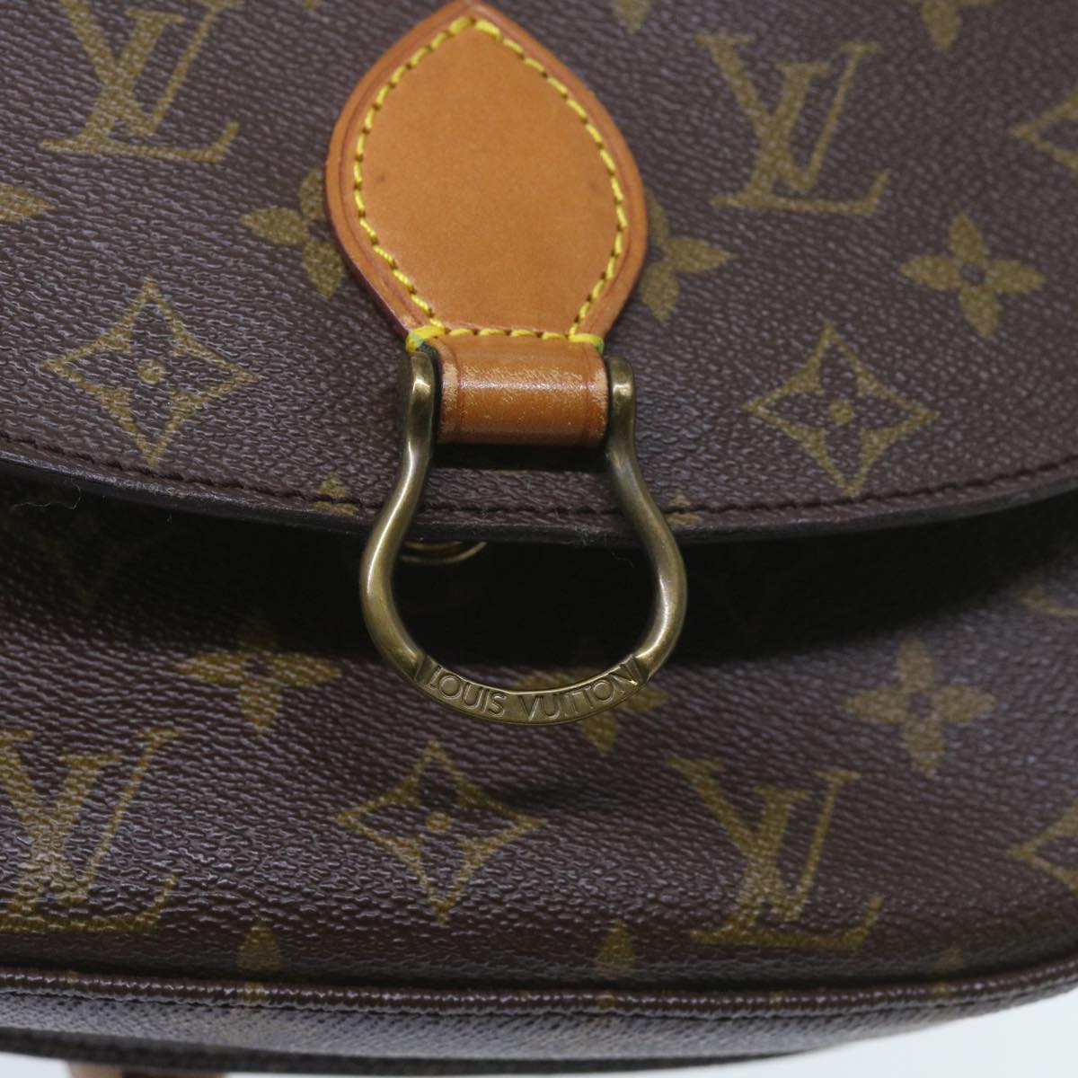 LOUIS VUITTON Monogram Saint Cloud MM Shoulder Bag M51243 LV Auth ep2373