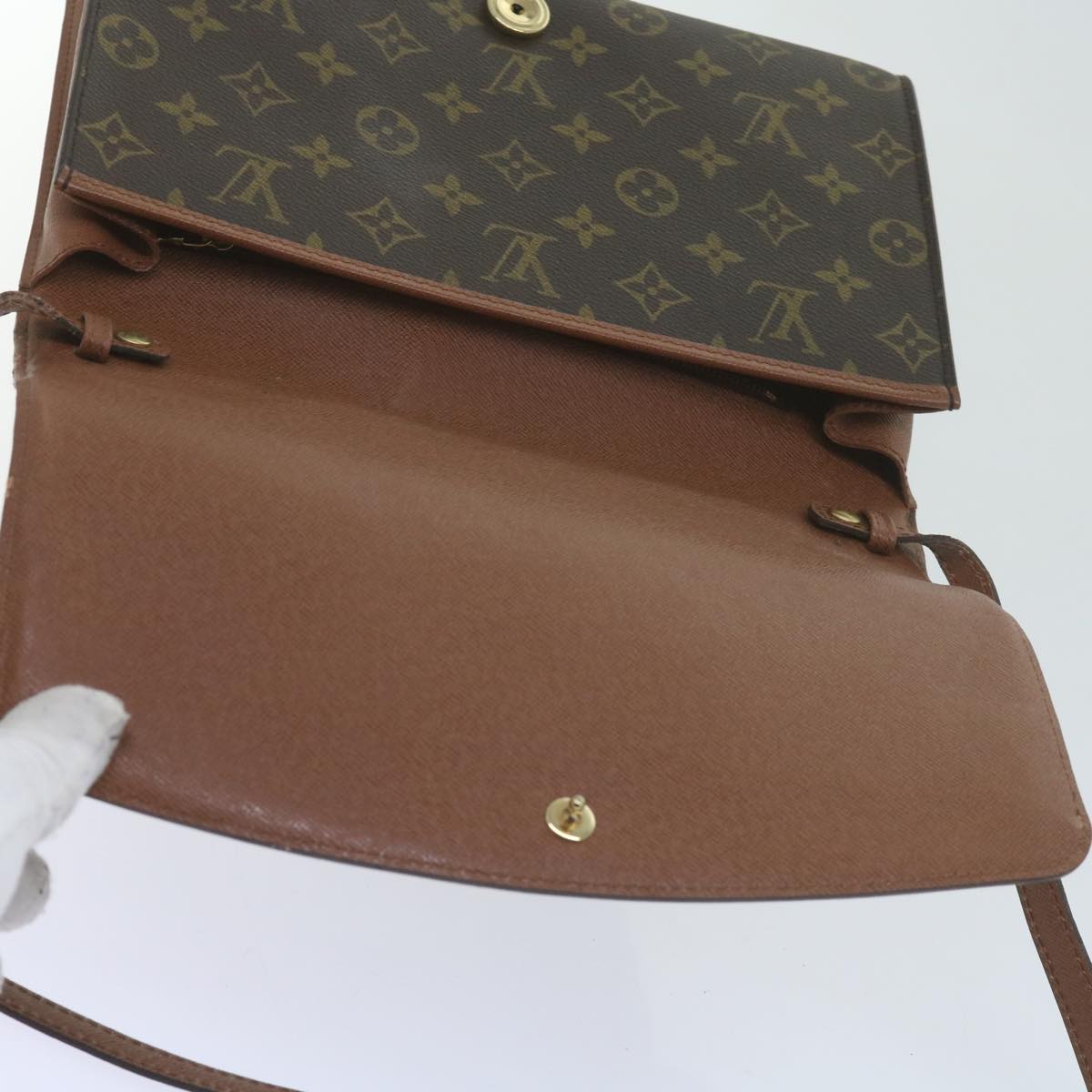 LOUIS VUITTON Monogram Bordeaux 27 Shoulder Bag M51797 LV Auth ep2542