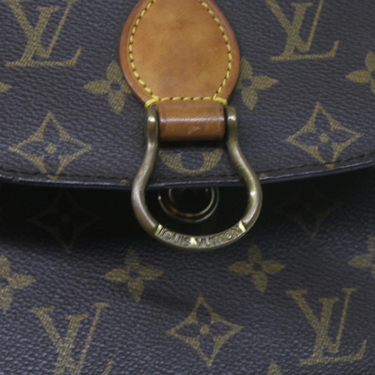 LOUIS VUITTON Monogram Saint Cloud MM Shoulder Bag M51243 LV Auth ep2550