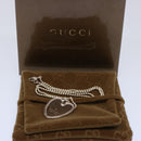 GUCCI Necklace Silver Auth ep2557-8