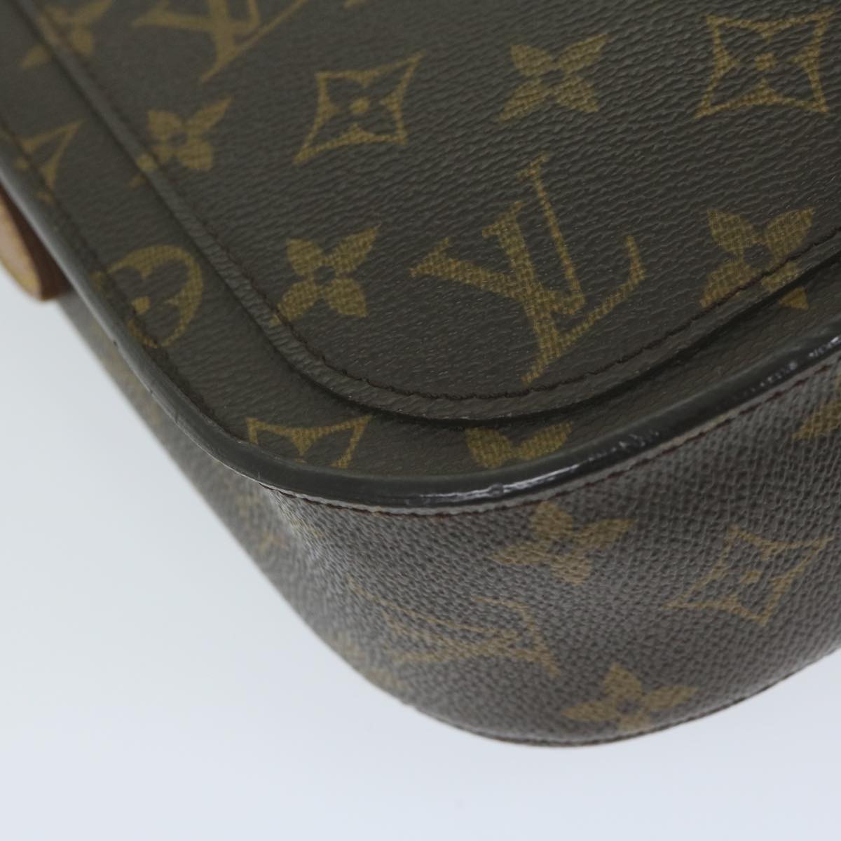 LOUIS VUITTON Monogram Saint Cloud GM Shoulder Bag M51242 LV Auth ep2615