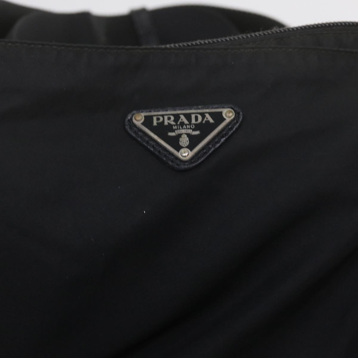 PRADA Shoulder Bag Nylon Black Auth ep2651