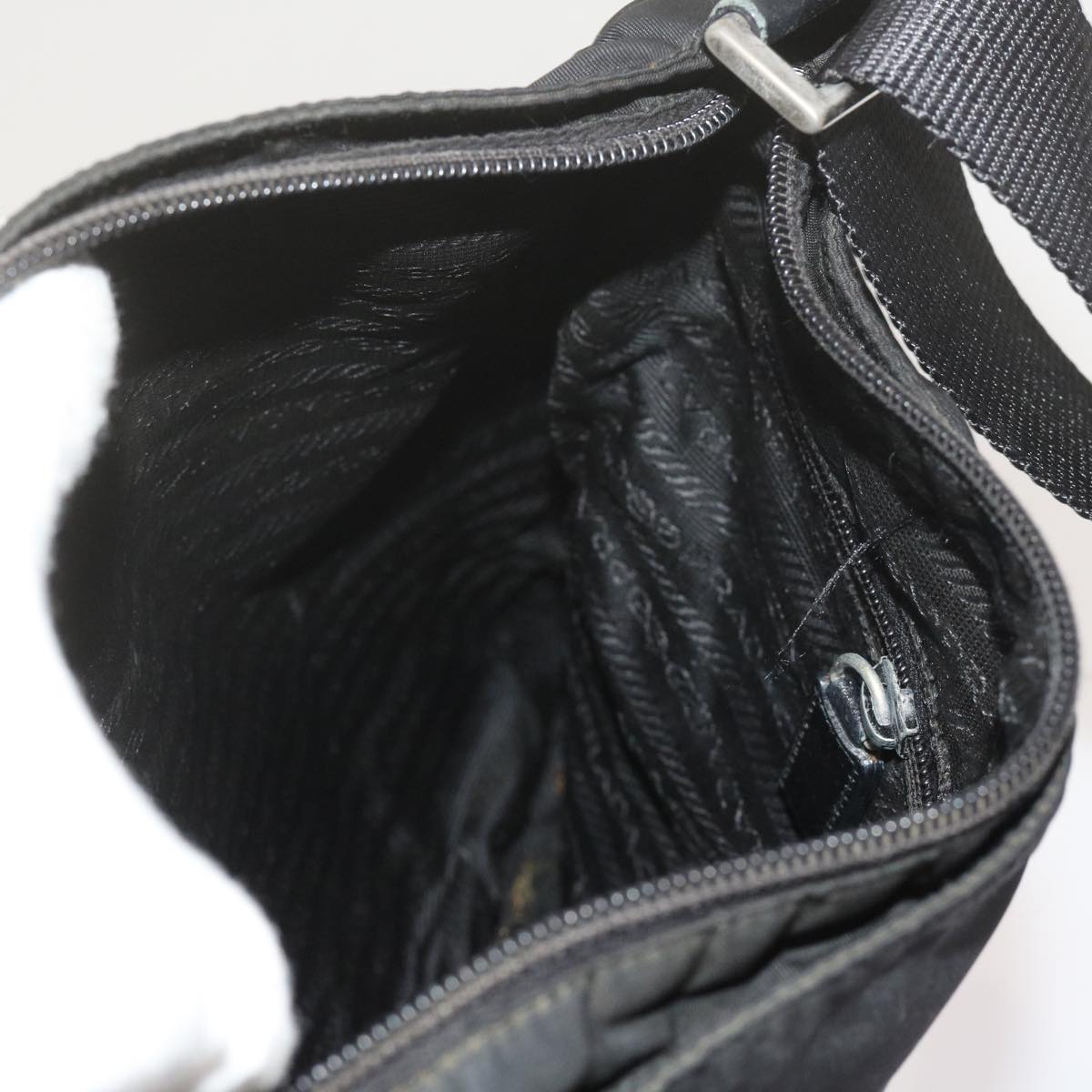 PRADA Shoulder Bag Nylon Black Auth ep2651