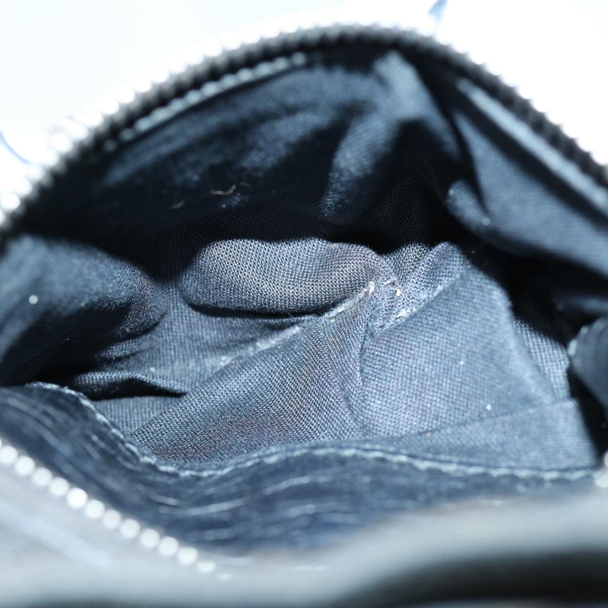 BALENCIAGA Giant Hip Shoulder Bag Leather Black 237203 Auth ep2671