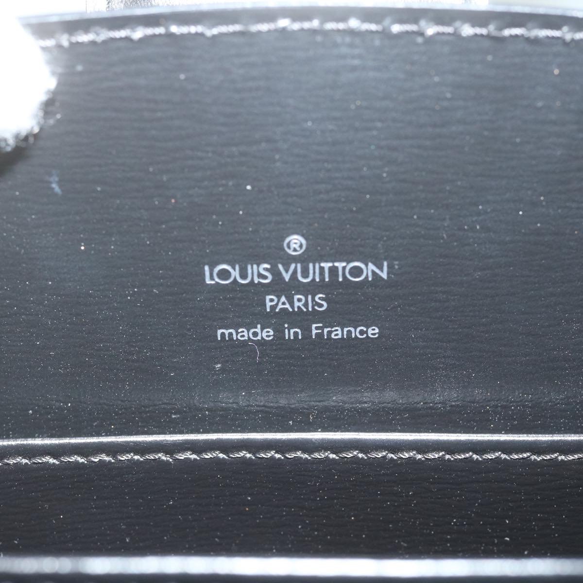 LOUIS VUITTON Epi Capuchin Shoulder Bag Black M52342 LV Auth ep2696