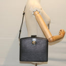 LOUIS VUITTON Epi Capuchin Shoulder Bag Black M52342 LV Auth ep2696-22