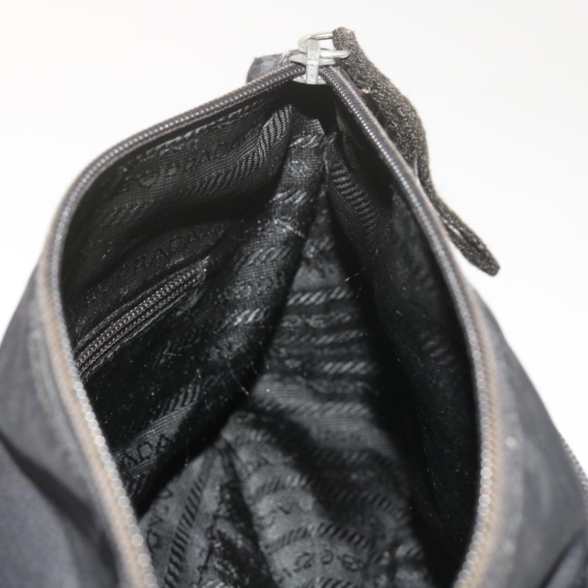 PRADA Shoulder Bag Nylon Black Auth ep2714