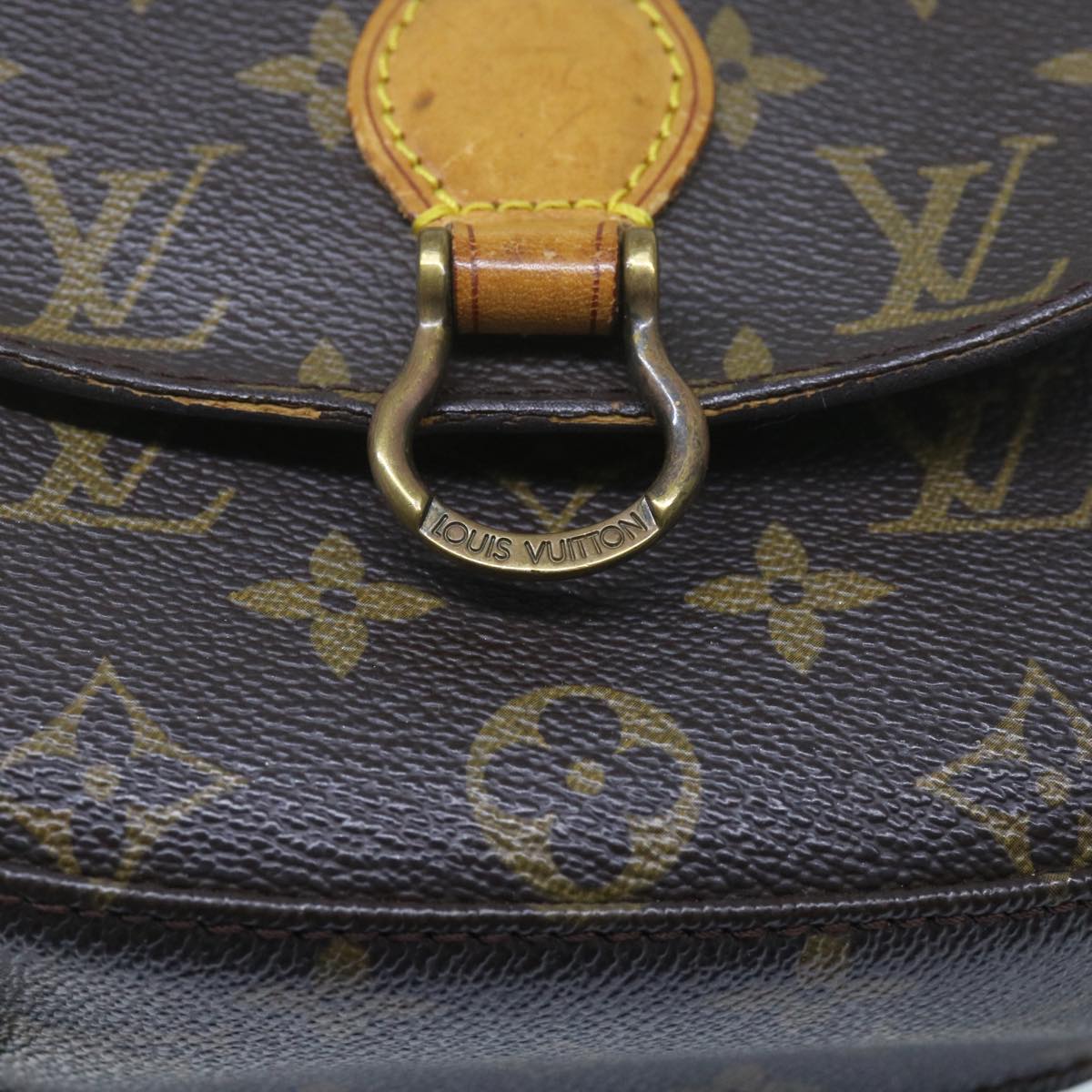 LOUIS VUITTON Monogram Saint Cloud PM Shoulder Bag M51244 LV Auth ep2721