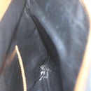 CELINE Clutch Bag Leather Black Auth ep2747-17