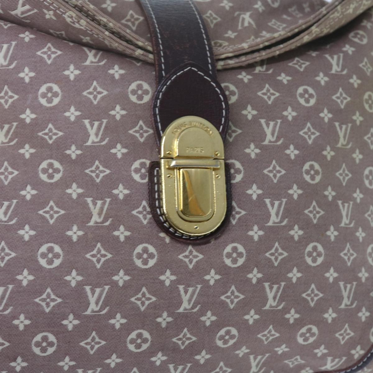 LOUIS VUITTON Monogram Idylle Romance Shoulder Bag Sepia M56701 LV Auth ep2756