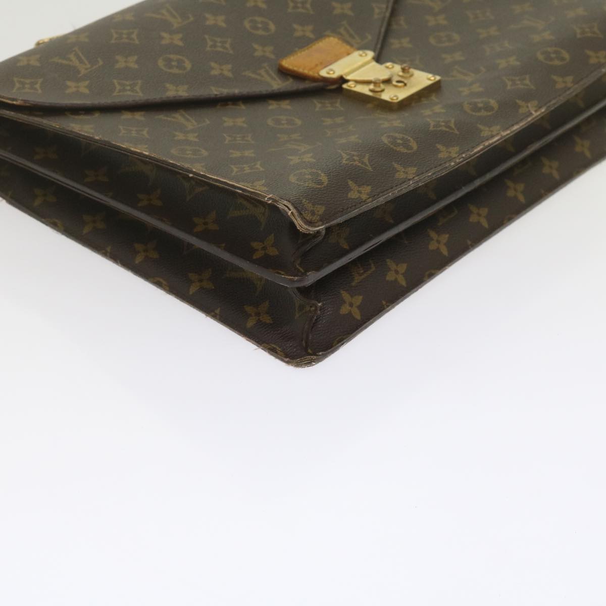 LOUIS VUITTON Monogram Serviette Conseiller Briefcase M53331 LV Auth ep2798