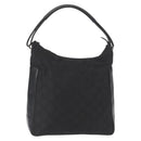 GUCCI GG Canvas Shoulder Bag Black 001 3770 002122 Auth ep2821-1