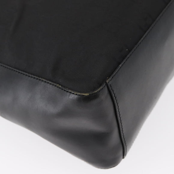 GUCCI GG Canvas Shoulder Bag Black 001 3770 002122 Auth ep2821