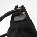GUCCI GG Canvas Shoulder Bag Black 001 3770 002122 Auth ep2821-16