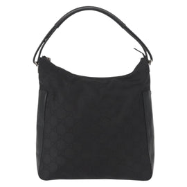 GUCCI GG Canvas Shoulder Bag Black 001 3770 002122 Auth ep2821 - 0