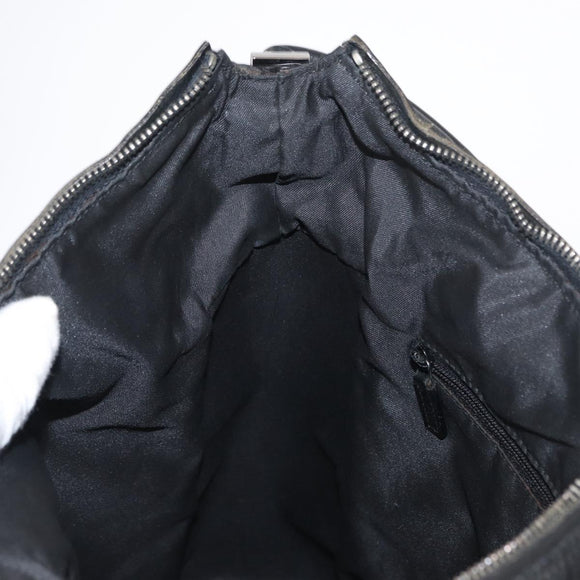 GUCCI GG Canvas Shoulder Bag Black 001 3770 002122 Auth ep2821