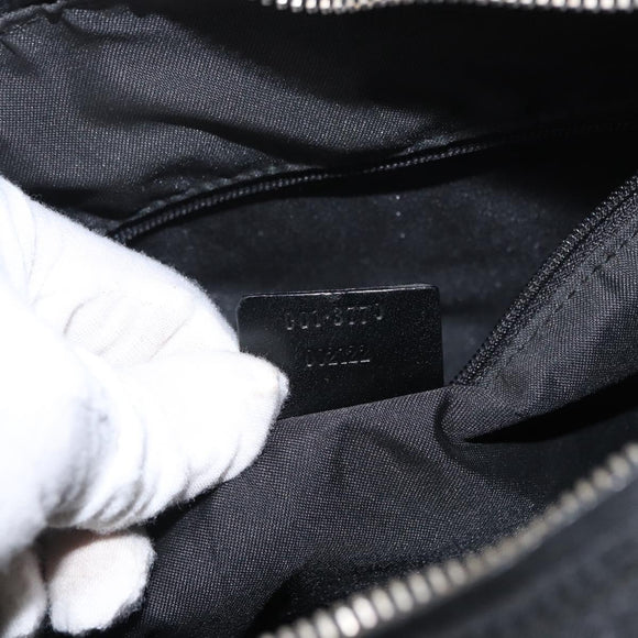 GUCCI GG Canvas Shoulder Bag Black 001 3770 002122 Auth ep2821