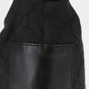 GUCCI GG Canvas Shoulder Bag Black 001 3770 002122 Auth ep2821-5