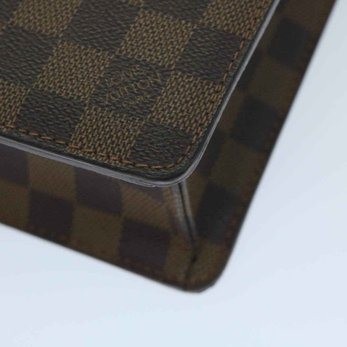 LOUIS VUITTON Damier Ebene Altona PM Briefcase N53315 LV Auth ep2893