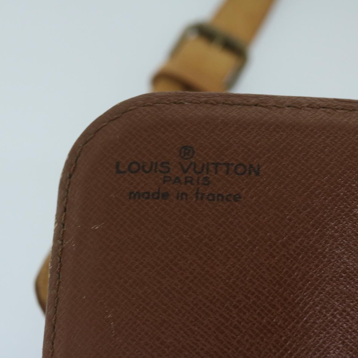 LOUIS VUITTON Monogram Cartouchiere MM Shoulder Bag M51253 LV Auth ep2924