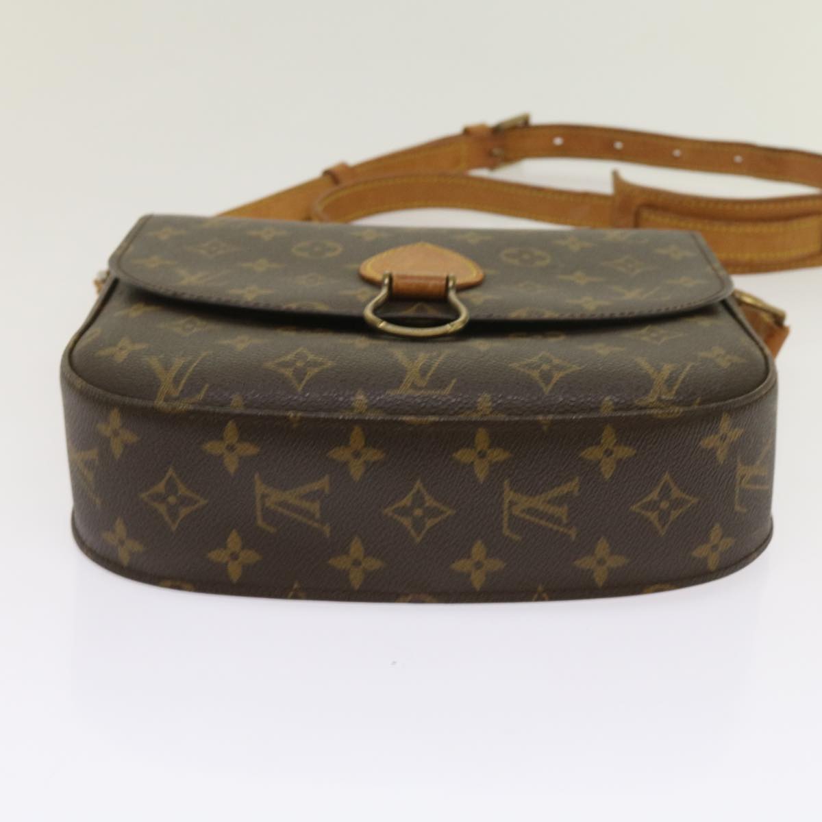 LOUIS VUITTON Monogram Saint Cloud GM Shoulder Bag M51242 LV Auth ep2940