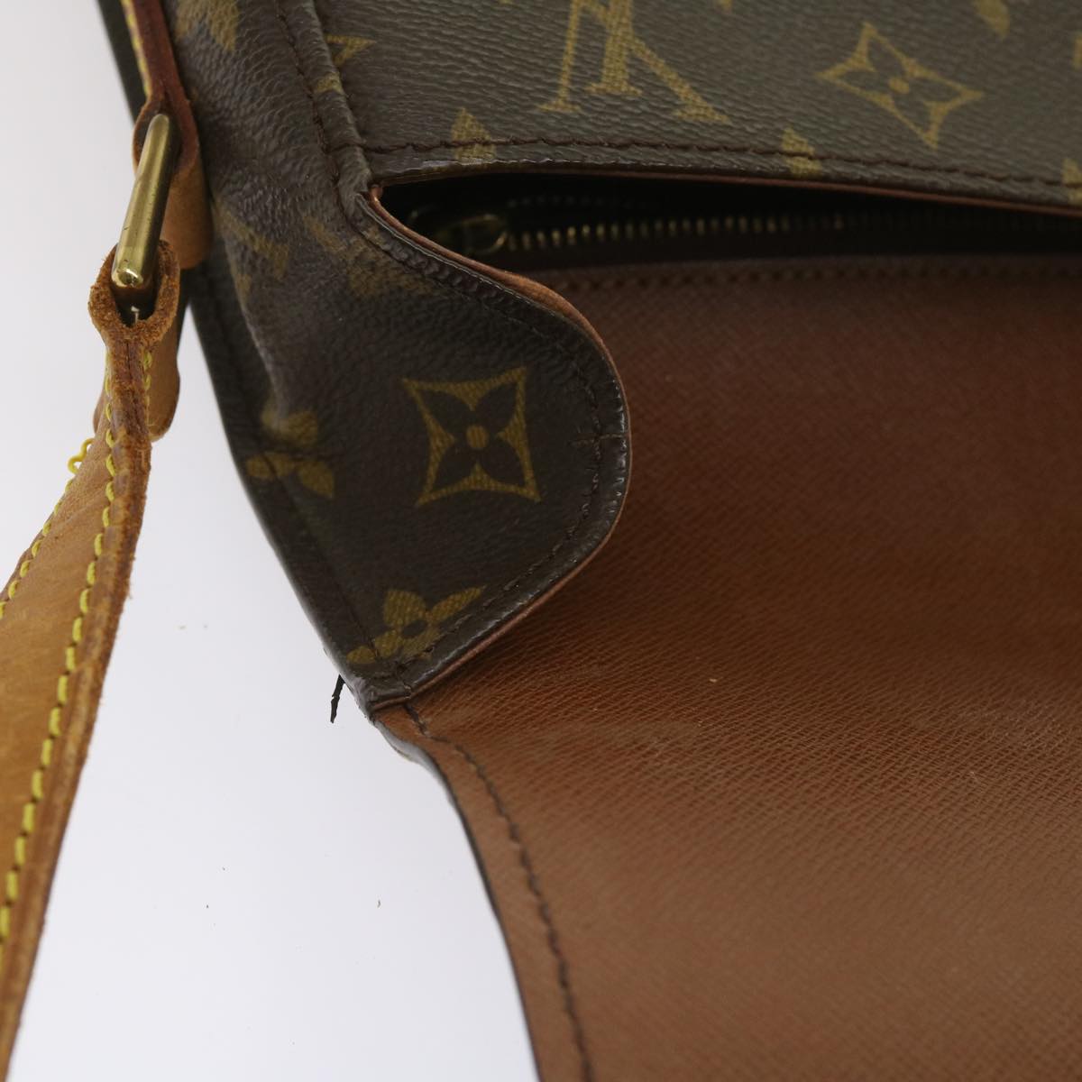 LOUIS VUITTON Monogram Saint Cloud GM Shoulder Bag M51242 LV Auth ep2940