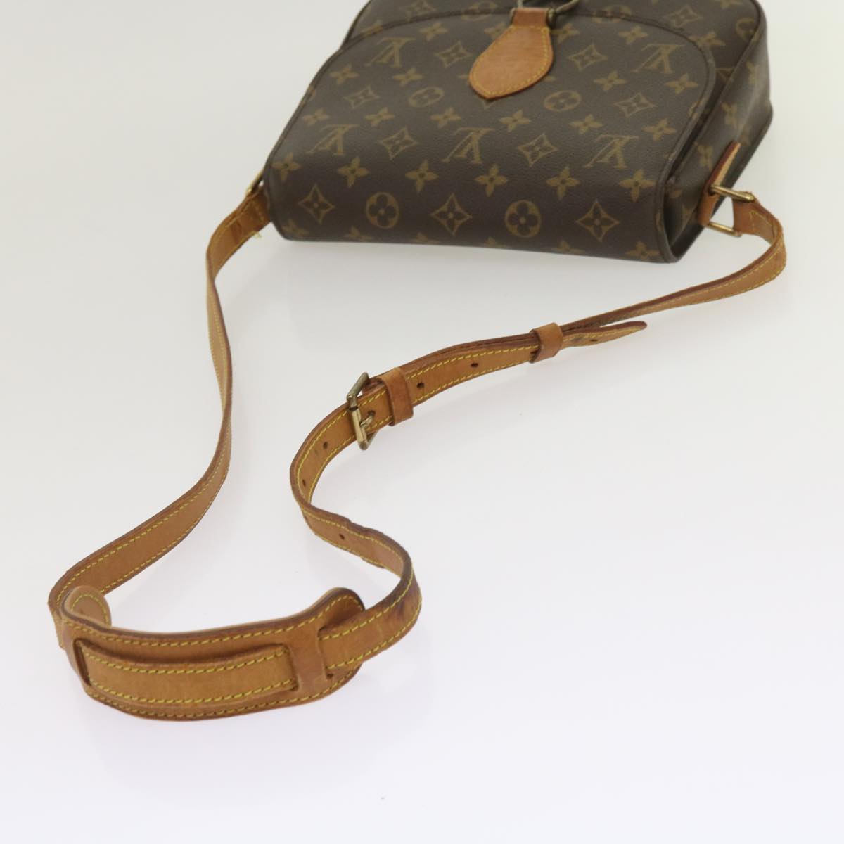 LOUIS VUITTON Monogram Saint Cloud GM Shoulder Bag M51242 LV Auth ep2940