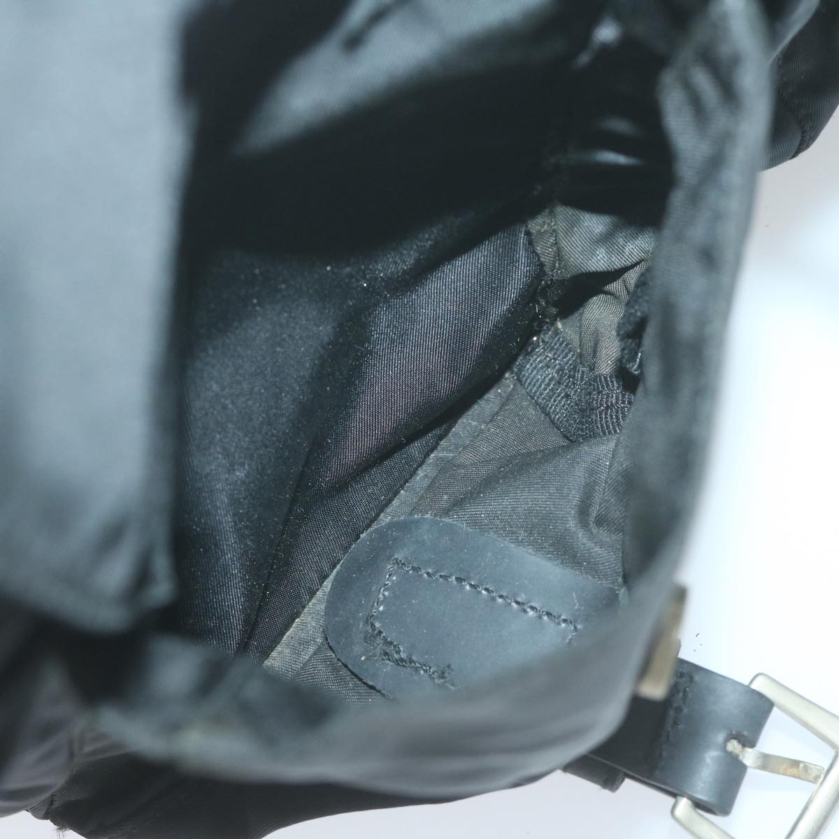 PRADA Backpack Nylon Black Auth ep2950