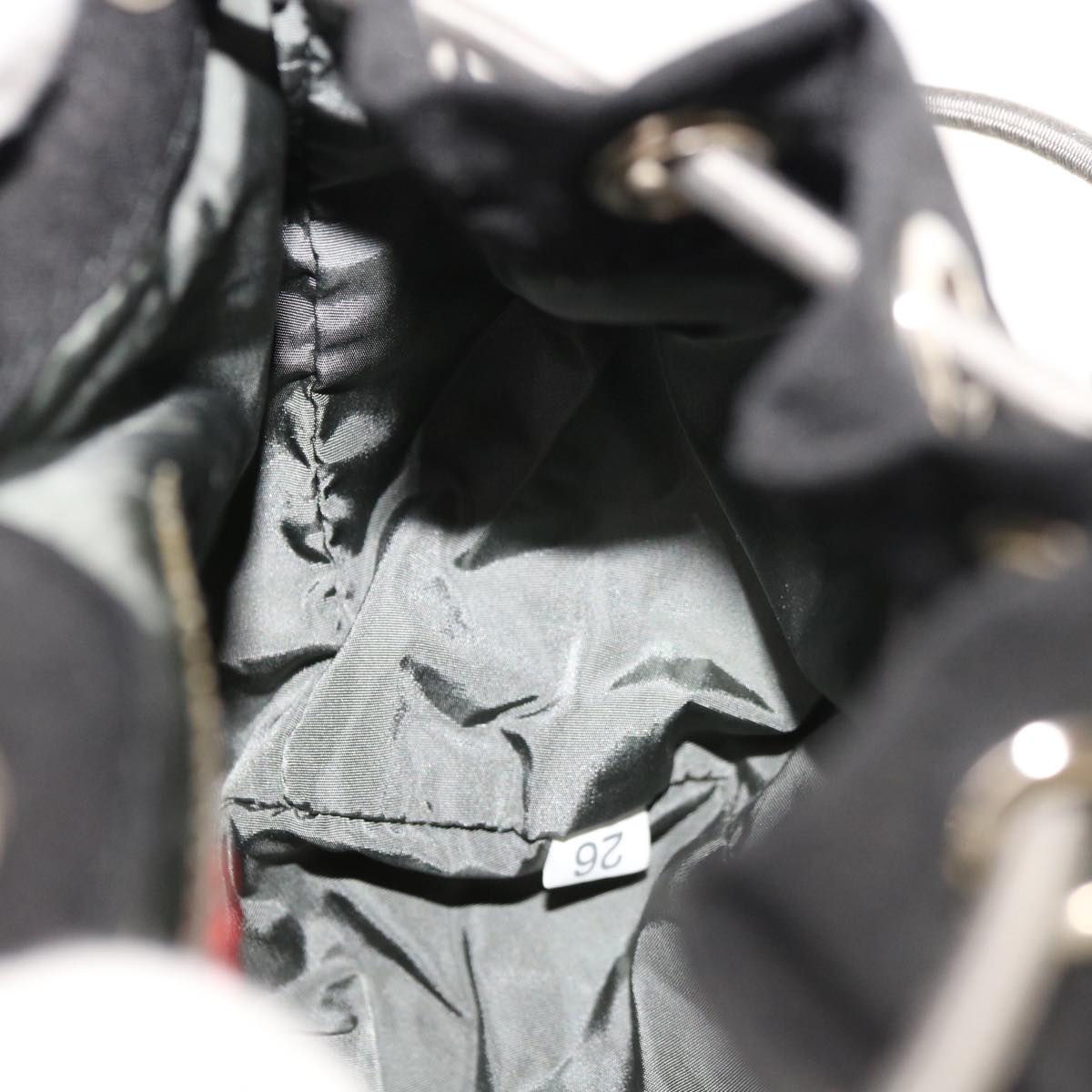 PRADA Backpack Nylon Black Auth ep2953