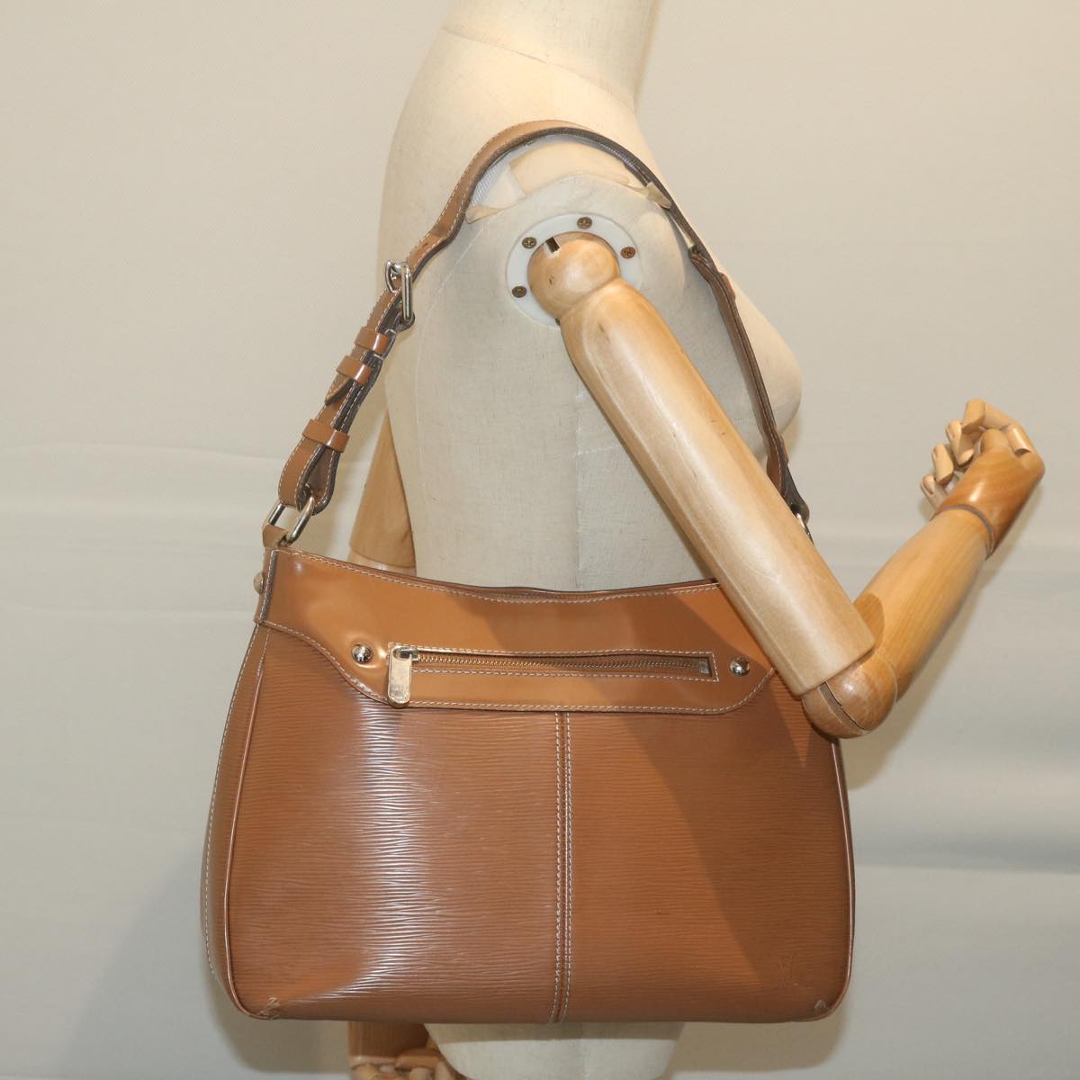 LOUIS VUITTON Epi Turen GM Shoulder Bag Brown M59281 LV Auth ep2981