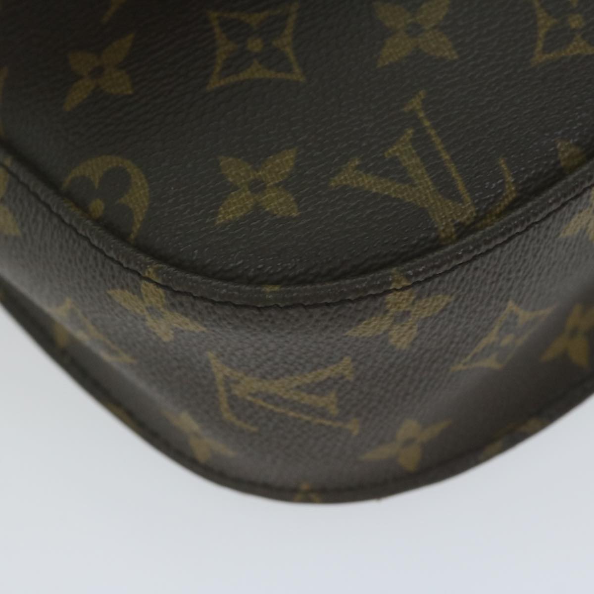 LOUIS VUITTON Monogram Saint Cloud GM Shoulder Bag M51242 LV Auth ep3010