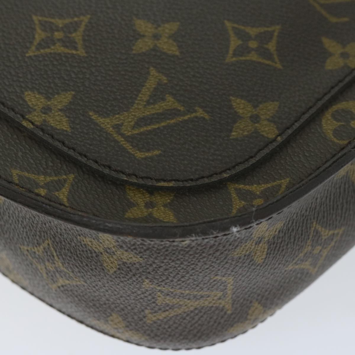 LOUIS VUITTON Monogram Saint Cloud GM Shoulder Bag M51242 LV Auth ep3010