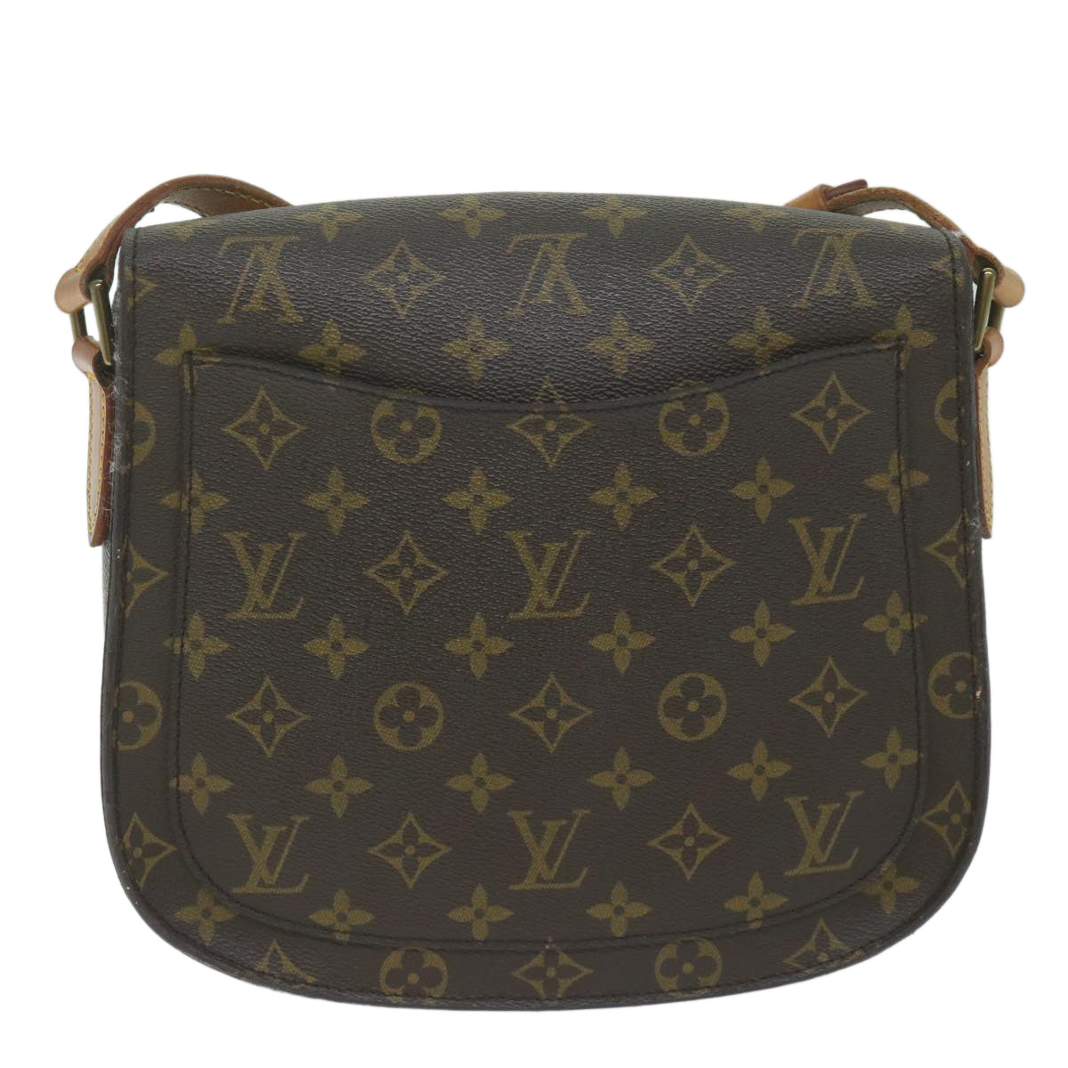 LOUIS VUITTON Monogram Saint Cloud GM Shoulder Bag M51242 LV Auth ep3010