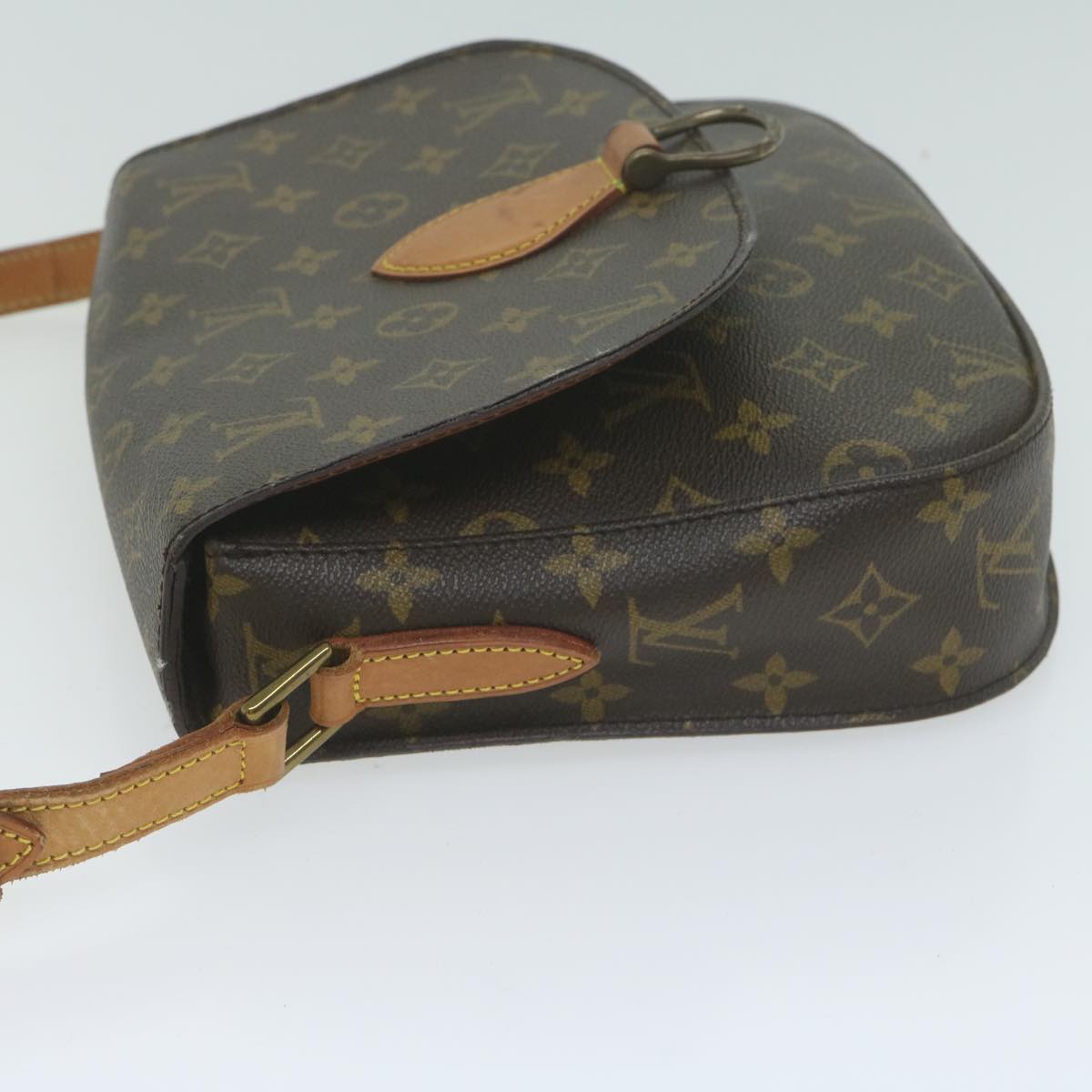 LOUIS VUITTON Monogram Saint Cloud GM Shoulder Bag M51242 LV Auth ep3010