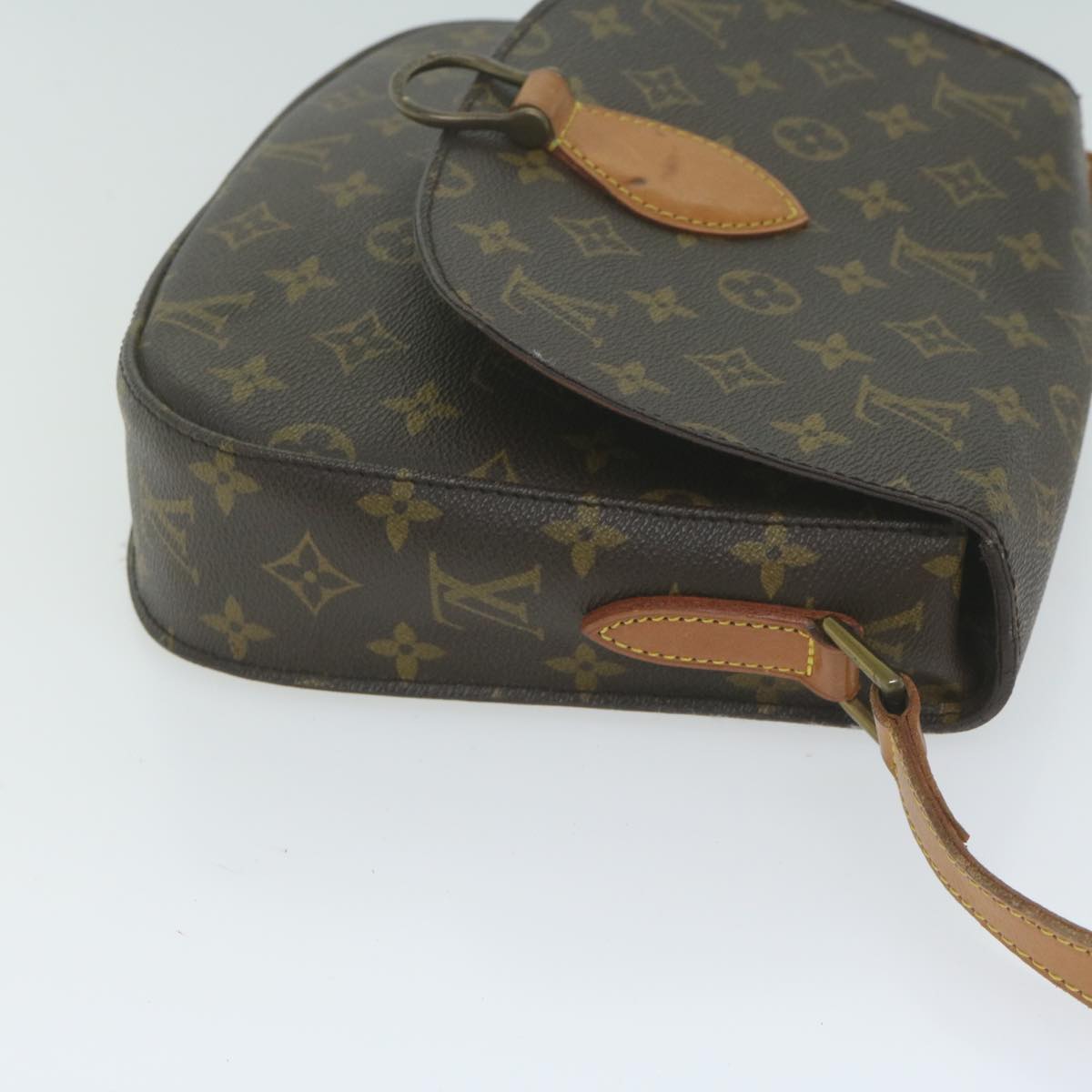 LOUIS VUITTON Monogram Saint Cloud GM Shoulder Bag M51242 LV Auth ep3010