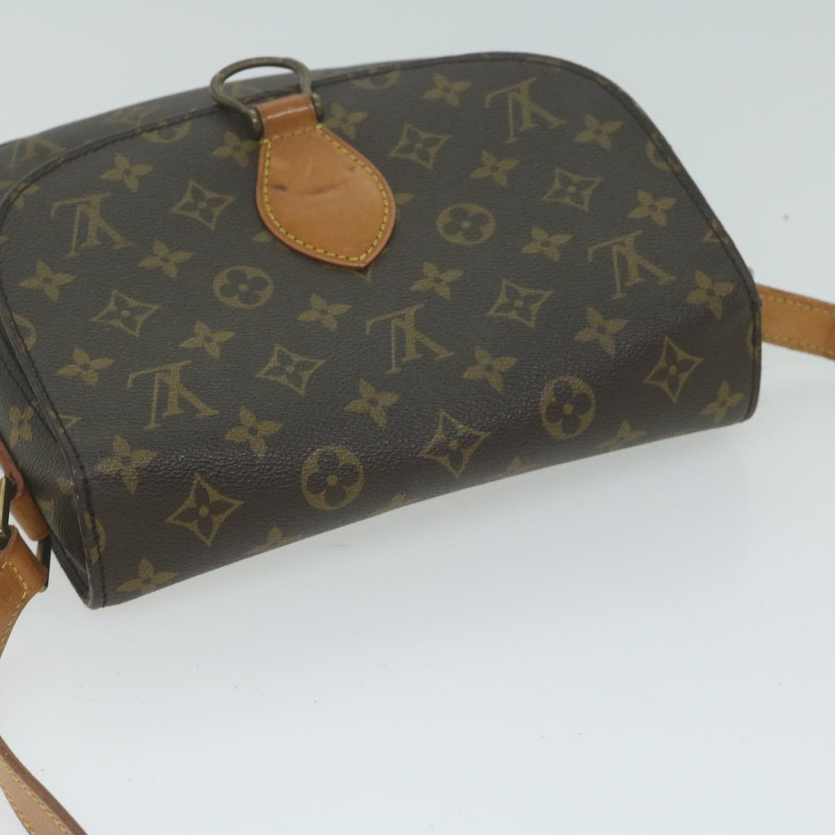 LOUIS VUITTON Monogram Saint Cloud GM Shoulder Bag M51242 LV Auth ep3010