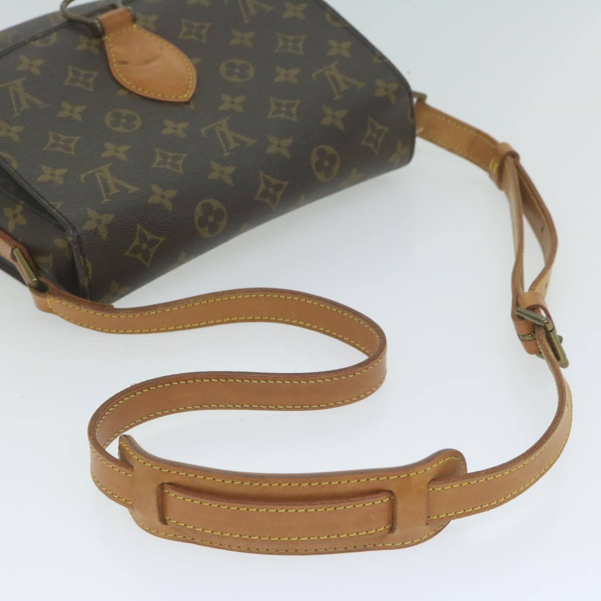 LOUIS VUITTON Monogram Saint Cloud GM Shoulder Bag M51242 LV Auth ep3010