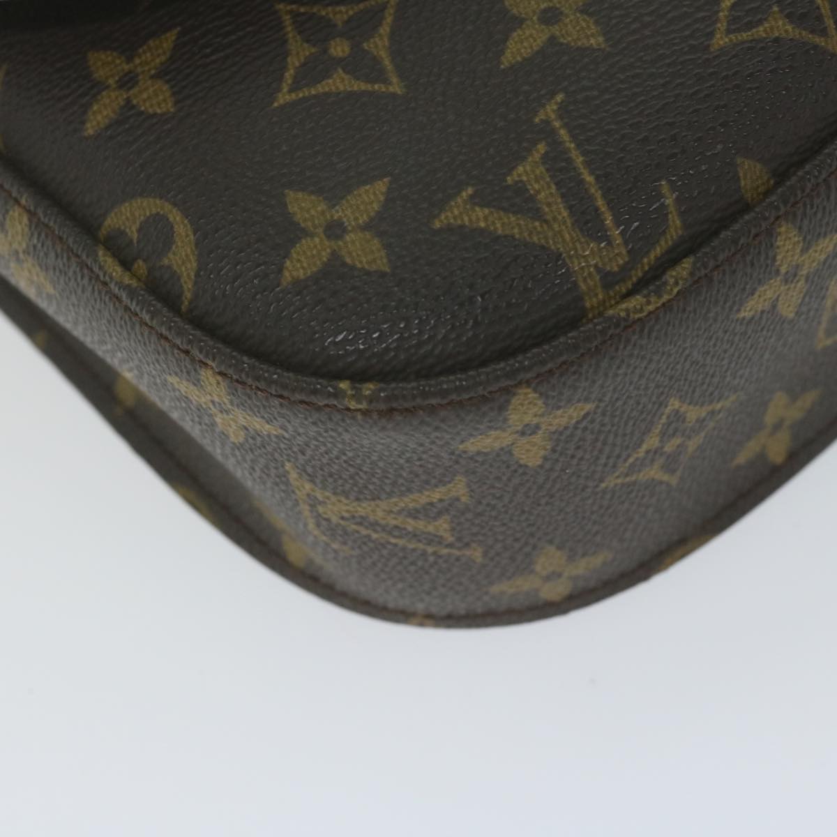 LOUIS VUITTON Monogram Saint Cloud GM Shoulder Bag M51242 LV Auth ep3012