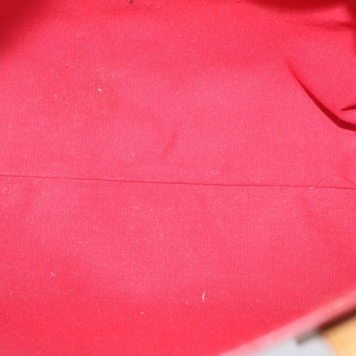 LOUIS VUITTON Monogram Vernis Reade PM Hand Bag Red M91088 LV Auth ep3027